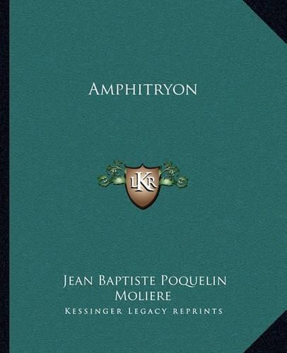 Cover image for Amphitryon