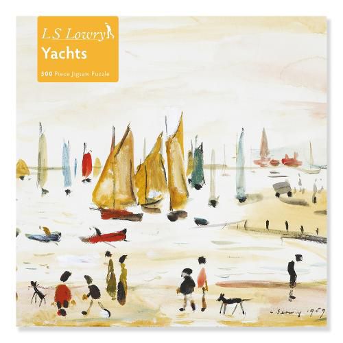 Cover image for Jigsaw: L. S. Lowry, Yachts (500&#45;piece)