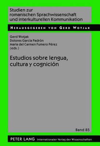 Cover image for Estudios Sobre Lengua, Cultura Y Cognicion