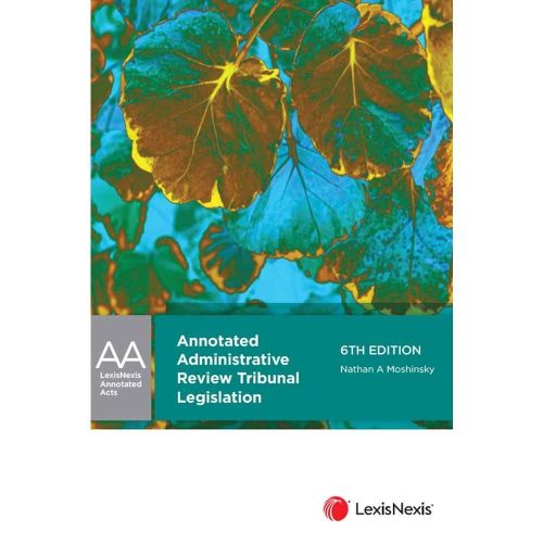 Cover image for Annotated Administrative Review Tribunal Legislation