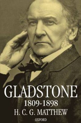 Cover image for Gladstone 1809-1898