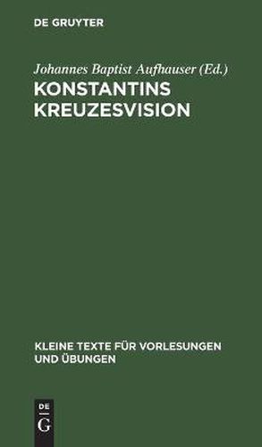 Cover image for Konstantins Kreuzesvision