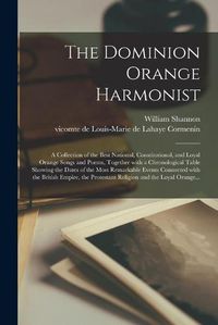 Cover image for The Dominion Orange Harmonist [microform]