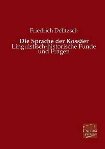 Die Sprache Der Kossaer