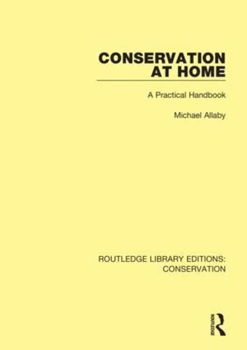 Conservation at Home: A Practical Handbook