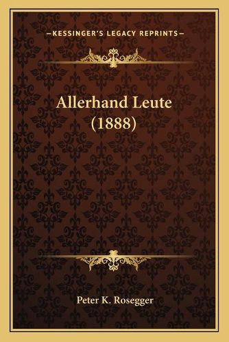 Allerhand Leute (1888)