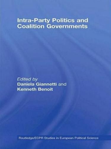 Cover image for Intra-Party Politics and Coalition Governments