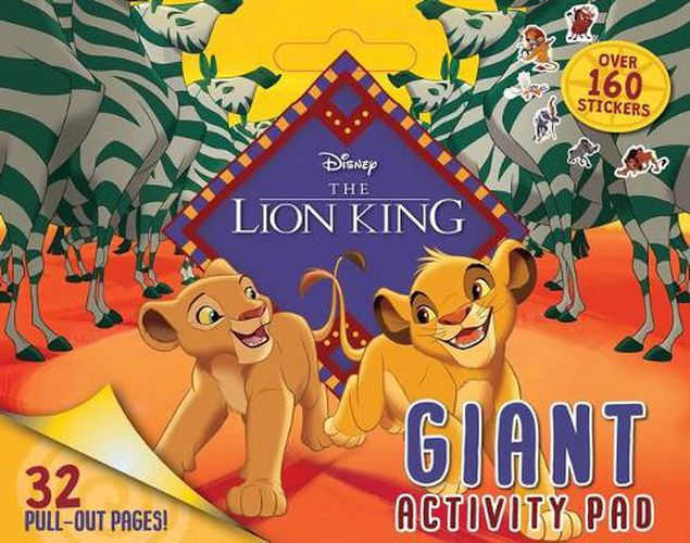 Cover image for The Lion King: Giant Activity Pad (Disney)