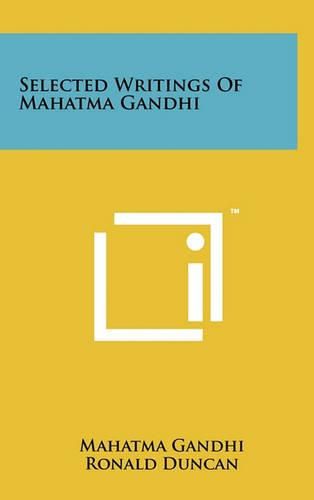 Cover image for Selected Writings of Mahatma Gandhi