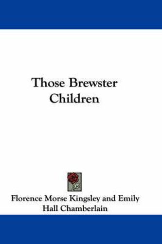 Cover image for Those Brewster Children