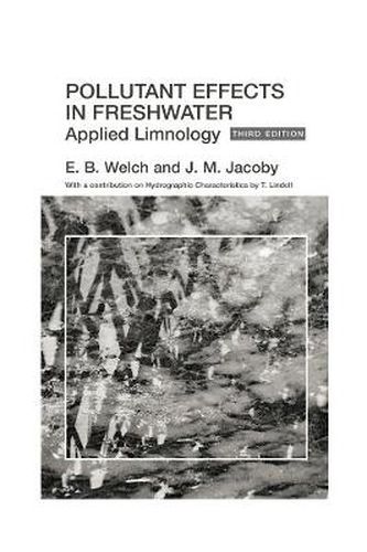 Cover image for Pollutant Effects in Freshwater: Applied Limnology