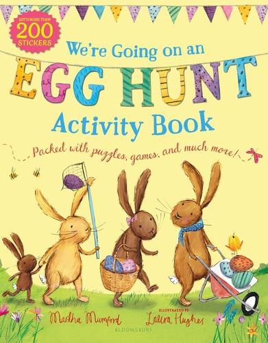 Cover image for We're Going on an Egg Hunt Activity Book
