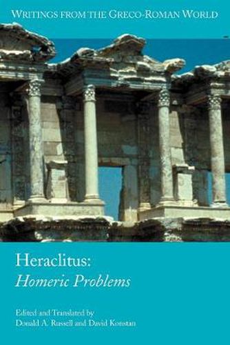 Cover image for Heraclitus: Homeric Problems