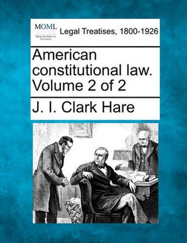 Cover image for American Constitutional Law. Volume 2 of 2