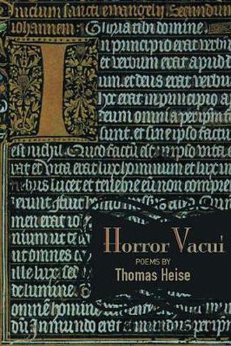 Cover image for Horror Vacui: Poems