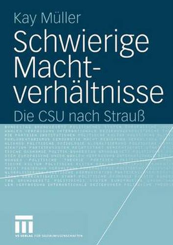 Cover image for Schwierige Machtverhaltnisse