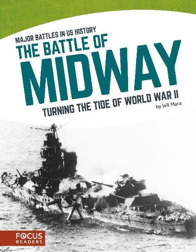 Cover image for Major Battles in US History: The Battle of Midway