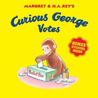 Cover image for Curious George Votes