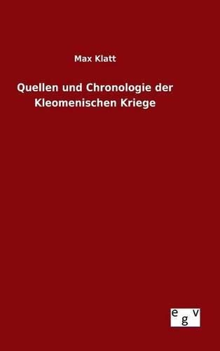 Quellen und Chronologie der Kleomenischen Kriege