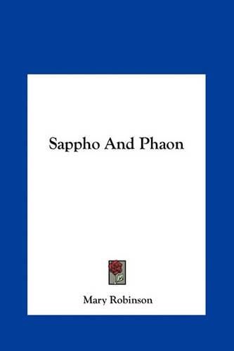 Sappho and Phaon