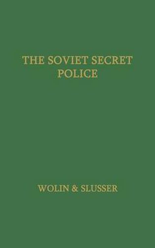 Cover image for The Soviet Secret Police.