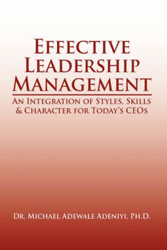 Cover image for Effective Leadership Management