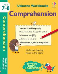Cover image for Usborne Workbooks Comprehension 7-8