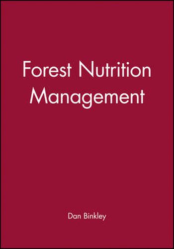 Cover image for Forest Nutrition Management