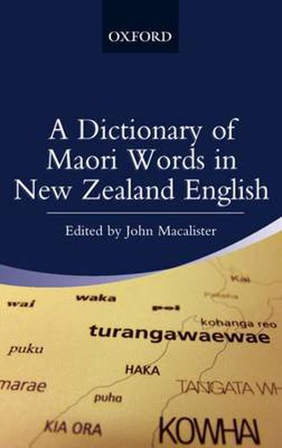 Cover image for A Dictionary of Maori Words in New Zealand English