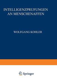 Cover image for Intelligenzprufungen an Menschenaffen