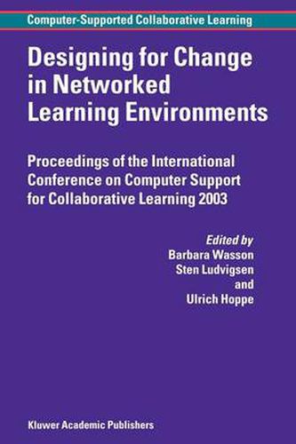 Cover image for Designing for Change in Networked Learning Environments