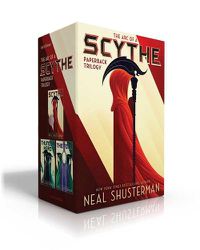 Cover image for The Arc of a Scythe Paperback Trilogy: Scythe; Thunderhead; The Toll