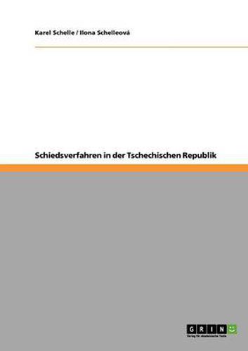 Cover image for Schiedsverfahren in der Tschechischen Republik