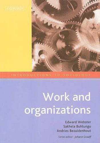 Cover image for Work and Organizations