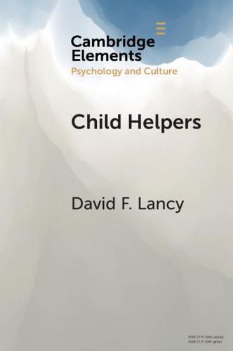 Cover image for Child Helpers: A Multidisciplinary Perspective