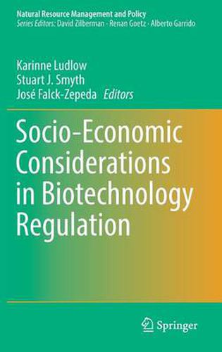 Cover image for Socio-Economic Considerations in Biotechnology Regulation