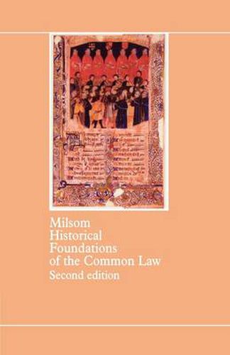 Cover image for Historical Foundations of the Common Law