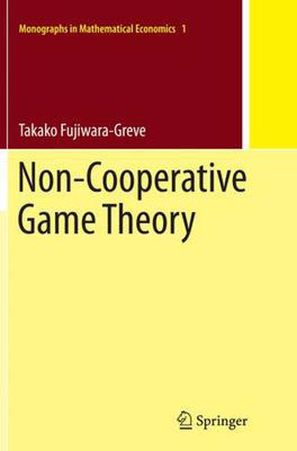 Cover image for Non-Cooperative Game Theory