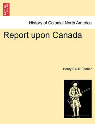 Cover image for Report Upon Canada