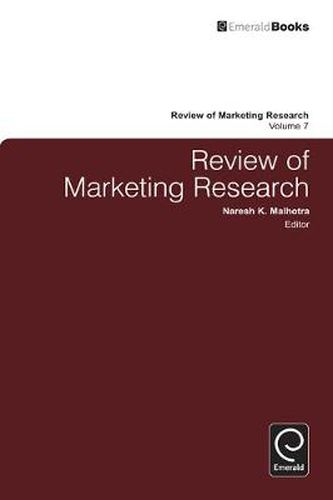 Cover image for Review of Marketing Research