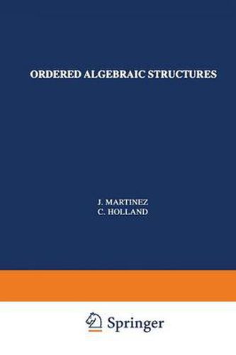 Cover image for Ordered Algebraic Structures: The 1991 Conrad Conference