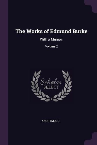 Cover image for The Works of Edmund Burke