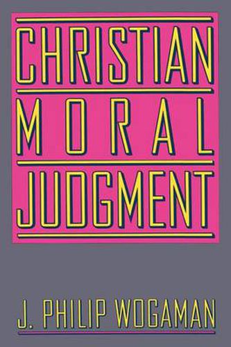 Cover image for Christian Moral Judgment