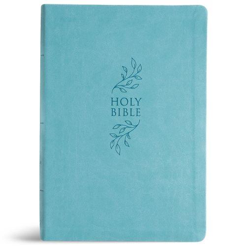 Cover image for KJV Super Giant Print Reference Bible, Value Edition, Blue Leathertouch