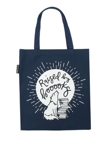 Raised by Books Tote Bag