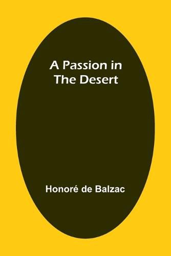 Cover image for A Passion in the Desert