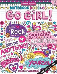 Cover image for Notebook Doodles Go Girl!: Coloring & Activity Book