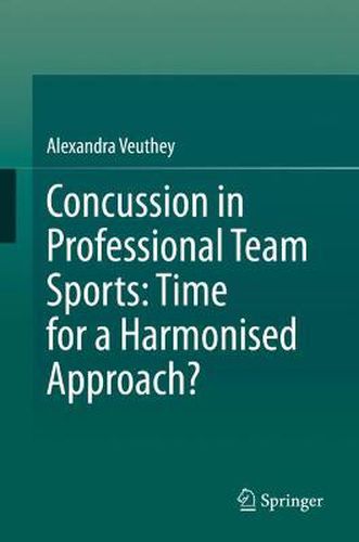 Cover image for Concussion in Professional Team Sports: Time for a Harmonised Approach?