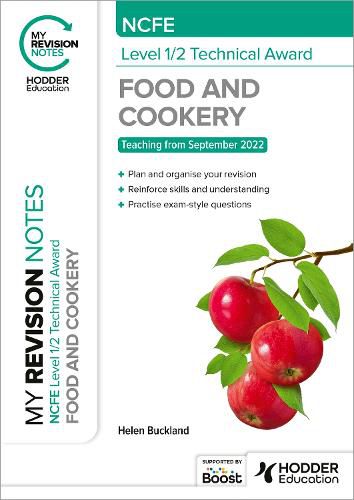 Cover image for My Revision Notes: NCFE Level 1/2 Technical Award in Food and Cookery