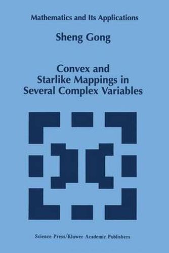 Cover image for Convex and Starlike Mappings in Several Complex Variables